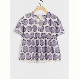 Maeve Textured Blouse